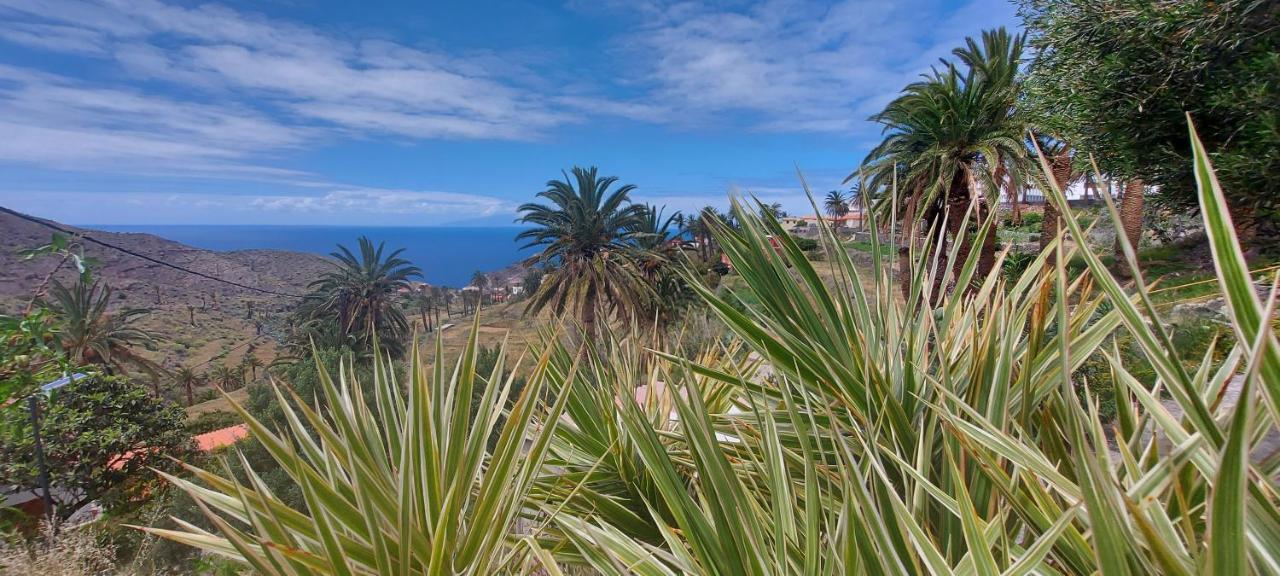 Cabana Los Palmeros, Vista Al Mar Y La Montana Alojera Buitenkant foto